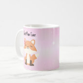Beste Moeder Ooit Roze Vos Koffiemok (Voorkant links)