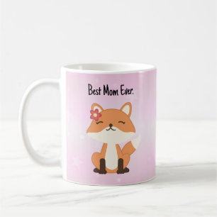 Beste Moeder Ooit Roze Vos Koffiemok