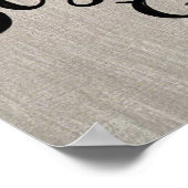 Beste moeder ooit Roze Waterverf Flower Poster (Hoek)