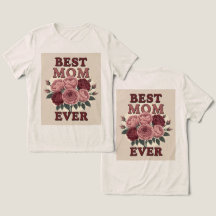 Beste moeder ooit Rozen T-shirts