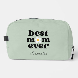 Beste moeder ooit Sage groene gepersonaliseerde Mo Toilettasje