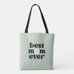 Beste Moeder Ooit Salie Groene Moederdag Tote Bag