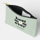 Beste Moeder Ooit Saliegroen Persoonlijk  Etui (Open)