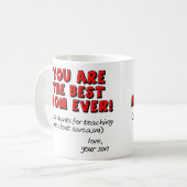 Beste Moeder Ooit Sarcastische Grappige Geschenk M Koffiemok (Voorkant links)