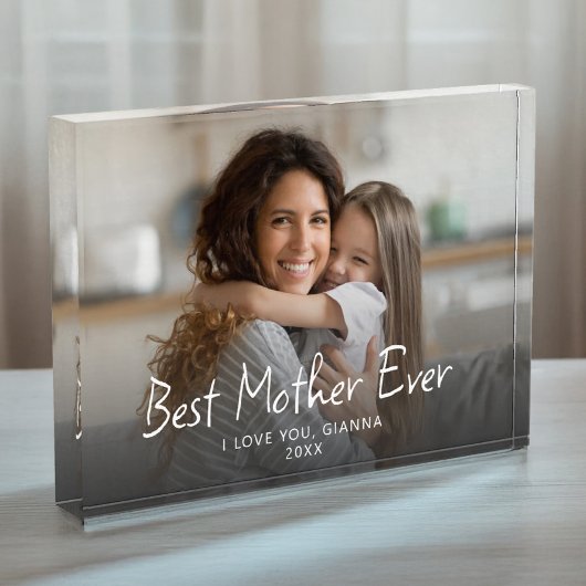 Beste moeder ooit Schattig Modern Fotoblokken