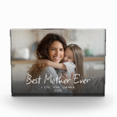 Beste moeder ooit Schattig Modern Fotoblokken (Voorkant)