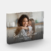 Beste moeder ooit Schattig Modern Fotoblokken (Links)