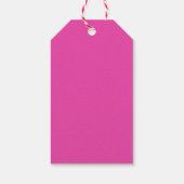 Beste Moeder Ooit Schattig Roze Hart Moedersdag Fa Cadeaulabel (Achterkant)