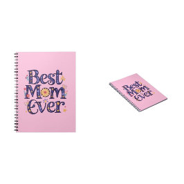 Beste Moeder Ooit Schattige Bloemen Moederdag Notitieboek