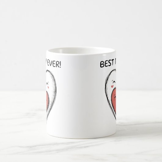 Beste moeder ooit Schattige harten Mok cadeau (Center)