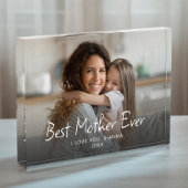 Beste moeder ooit Schattige Modern Fotoblokken