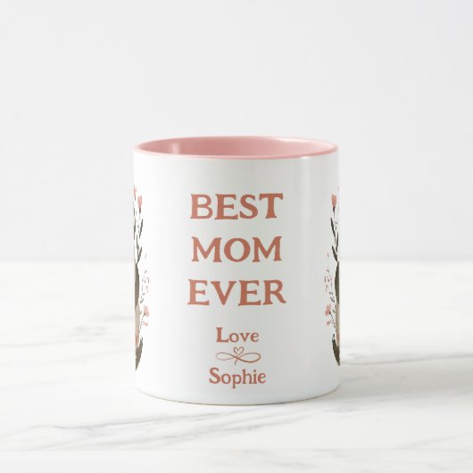 Beste moeder ooit Schattigee luiaards Moederdag na Mok (Midden)