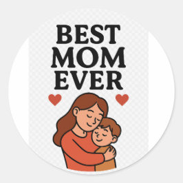 Beste moeder ooit Schattigee Sticker voor mama