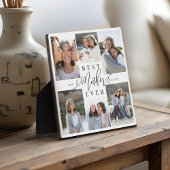 Beste moeder ooit script 6 fotocollage Keepsake Fotoplaat