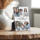 Beste moeder ooit script 6 fotocollage Keepsake Fotoplaat