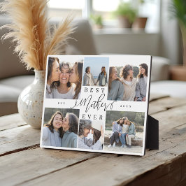 Beste moeder ooit script fotocollage Keepsake Fotoplaat