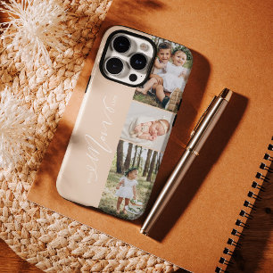 Beste Moeder Ooit Script Moederdag 3 Fotosamenstel Case-Mate iPhone Case