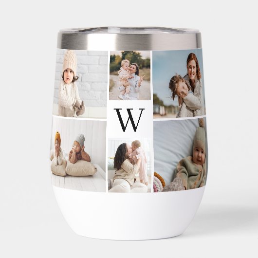 Beste moeder ooit script Moederdag fotocollage (Achterkant)