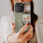 Beste moeder ooit script Moederdag fotocollage Case-Mate iPhone Case