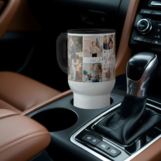 Beste moeder ooit script Moederdag fotocollage Reisbeker