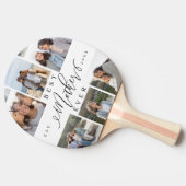 Beste Moeder ooit Script Moederdag Fotocollage Tafeltennisbatje (Zijkant)