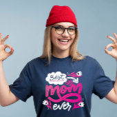 Beste moeder ooit Script T-shirt