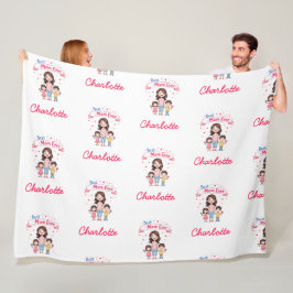 Beste moeder ooit | Sentimenteel Gepersonaliseerde Fleece Deken
