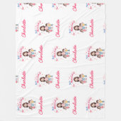 Beste moeder ooit | Sentimenteel Gepersonaliseerde Fleece Deken (Voorkant)