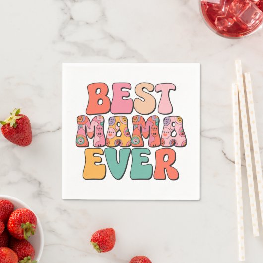 Beste moeder ooit servet (Insitu)