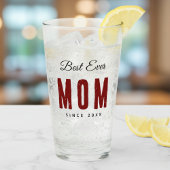 Beste Moeder Ooit Simpel Glas
