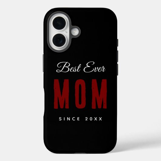 Beste moeder ooit sinds 20XX Modern eenvoudig prep Case-Mate iPhone Case (Achterkant)