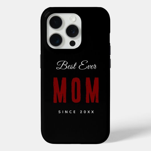 Beste moeder ooit sinds 20XX Modern Simple Preppy Case-Mate iPhone Case (Achterkant)