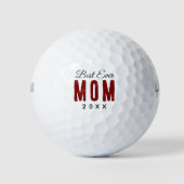 Beste moeder ooit sinds 20XX Modern Simple Preppy Golfballen (Voorkant)
