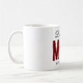 Beste moeder ooit sinds 20XX Modern Simple Preppy Koffiemok (Links)