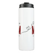 Beste moeder ooit sinds 20XX Modern Simple Preppy Thermosbeker (Voorkant)