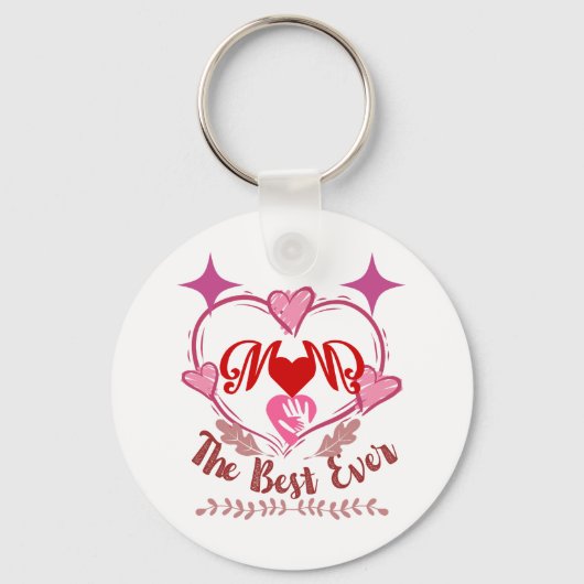 Beste moeder ooit sleutelhanger (Voorkant)