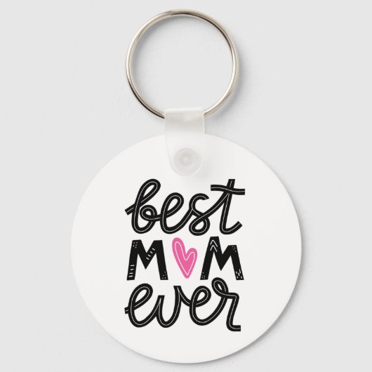 Beste moeder ooit sleutelhanger (Voorkant)