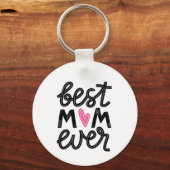 Beste moeder ooit sleutelhanger (Voorkant)