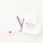 Beste moeder ooit Spiraal Notebook Notitieboek (Binnen)