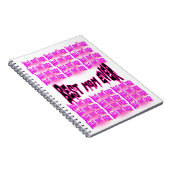 Beste moeder ooit spiraal Notitieboek - Moederdag  (Rechterzijde)