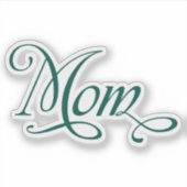 Beste MOEDER Ooit Sticker (Voorkant)