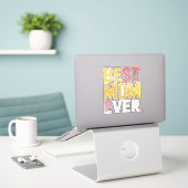 Beste moeder ooit sticker (Laptop op bureau)