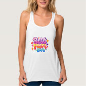 Beste moeder ooit (stijl 1) tanktop (Voorkant)