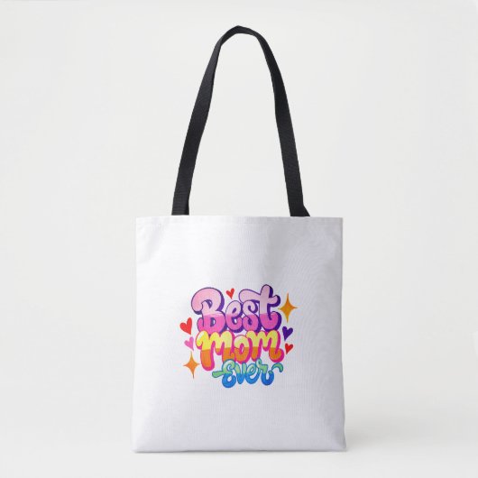 Beste moeder ooit (stijl 1) tote bag (Voorkant)