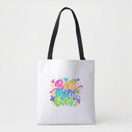 Beste moeder ooit (stijl 2) tote bag (Voorkant)