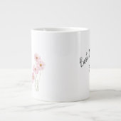 Beste moeder ooit stijlvolle bloemen Moederdag Grote Koffiekop (Voorkant)