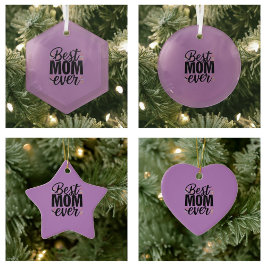 Beste Moeder Ooit Stijlvolle Gelukkige Moederdag Keramisch Ornament
