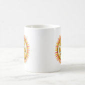 "Beste moeder ooit Sunburst Design - Perfect Gift Koffiemok (Center)