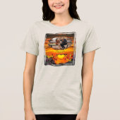 Beste moeder ooit Sunset Marina 2584 Tri-Blend Shirt (Voorkant)