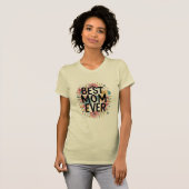 Beste moeder ooit t-shirt (Voorkant volledig)